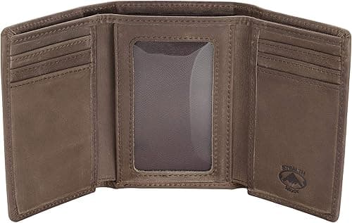 Stealth Mode Men's Trifold RFID Blocking Leather Wallet on Amazon.ae - Price Tracker