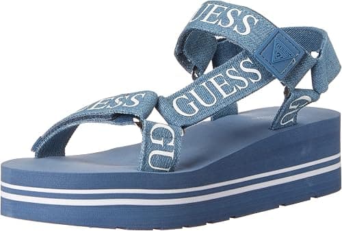 GUESS Women's Avin Wedge Sandal على Amazon.ae - متتبع الأسعار