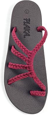 Plaka Relief womens flip flop على Amazon.ae - متتبع الأسعار