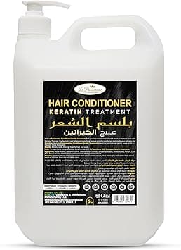 La Parisienne Premium Luxury Conditioner, Keratin Treatment for Smooth and Strong Hair, Repairs and Nourishes Dry Damaged Hair, Moisturizing, For Men and Women, (Keratin, 5 Liter) on Amazon.ae - Price Tracker