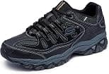 Skechers Men's Afterburn Memory-Foam Lace-up Sneaker - Best Deal Finder