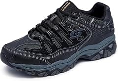Skechers Men's Afterburn Memory-Foam Lace-up Sneaker - Amazon.ae Price Tracker