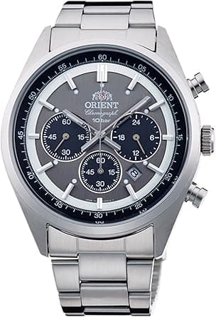 Orient Neo 70's Neo 70's Solar Panda Sporty Watch, Dark Gray على Amazon.ae - متتبع الأسعار