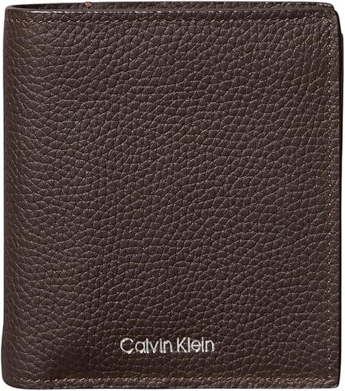 CALVIN KLEIN FOIL EMBOSS SLIM TRI Men, CK Dark Brown, OS on Amazon.ae - Price Tracker