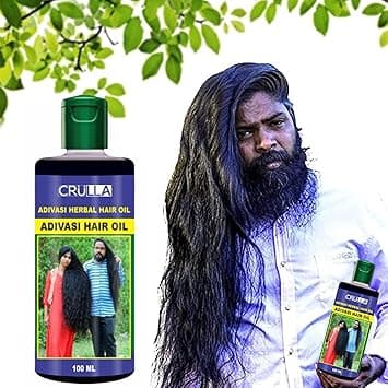 Adivasi hair oil original, Adivasi tel, Adivasi herbal hair oil for hair growth, Hair Fall Control, For women and men,100 ml Pack Of 1 on Amazon.ae - Price Tracker