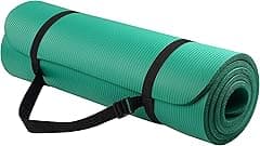 Signature Fitness All Purpose 1/2-Inch Extra Thick High Density Anti-Tear Exercise Yoga Mat with Carrying Strap with Optional Yoga Blocks, Multiple Colors - Amazon.ae Price Tracker