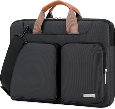 Lacdo 360° Protective Laptop Shoulder Bag for 13 inch MacBook Air M5 A3449 (2026), M4 A3240 2025, M3 A3113, M2 A2681, M1 A2337 A2179 A1932, 13 inch MacBook Neo A18 Pro A3404 (2026) Computer Bag, Black - Amazon.ae Price Tracker