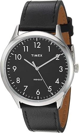 Timex Men's Modern Easy Reader 40mm Watch - Amazon.ae Price Tracker