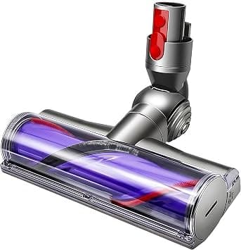 JEDELEOS Replacement Motorhead Cleaner for Dyson V7 V8 V10 V11 V12 V15 Gen 5 SV10 SV11 SV12 SV14 SV20 SV22 SV24 Vacuum Direct Drive Bristle Roller Brush Head Attachment for Hardwood Floor Carpets - متتبع أسعار Amazon.sa