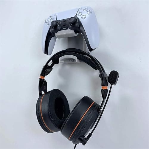 3D Cabin PS5 Controller & Headphone Wall Mount Wall Bracket Holder for Play Station 5 Digital or Disc DualSense - Grey on Amazon.ae - Price Tracker