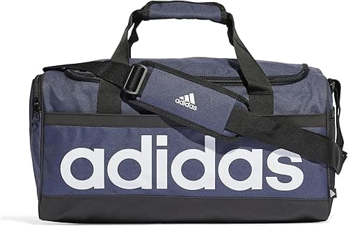 Adidas Essentials Unisex Adults Duffel Bag Shanav/Black/White Size S on Amazon.ae - Price Tracker
