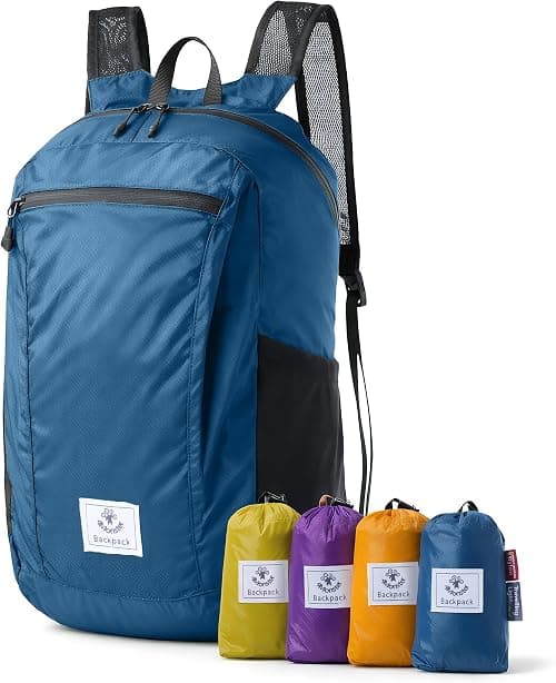 4Monster New Ultra Lightweight Foldable Backpack, Water-Resistant Foldable Backpack, Hiking Backpack for Travel, Camping and Outdoor, Daily Walking, Cycling على Amazon.ae - متتبع الأسعار