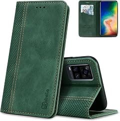 AKABEILA Case for OnePlus 13 6.82 Inch Case PU Leather Flip Wallet Case with Magnetic Closure Kickstand Card Slot Folio Cover Shockproof Green - Amazon.ae Price Tracker
