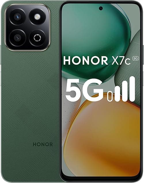 HONOR X7c 5G 4GB RAM 256GB Dual SIM Forest Green With Free 35W Fast Charger - Middle East Version on Amazon.ae - Price Tracker