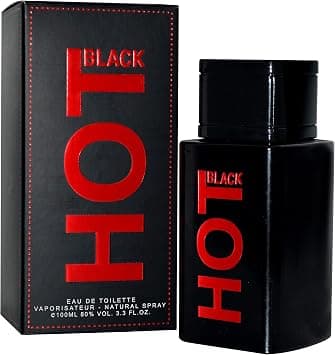 HOT BLACK by Shaikh Saeed Perfumes Eau de Toilette For Men, 100ml on Amazon.ae - Price Tracker