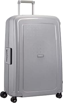 Samsonite S'Cure - Spinner L Suitcase, 75 cm, 102 L, 4 rolls, Silver (Silver) on Amazon.ae - Price Tracker