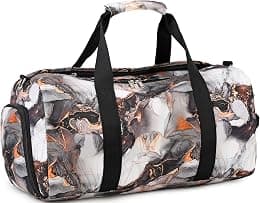 Bluboon Sport Gym Duffle Travel Bag for Men Women Duffel with Shoe Compartment, Wet Pocket 19.7"x9.5"x9.9" - Best Deal Finder