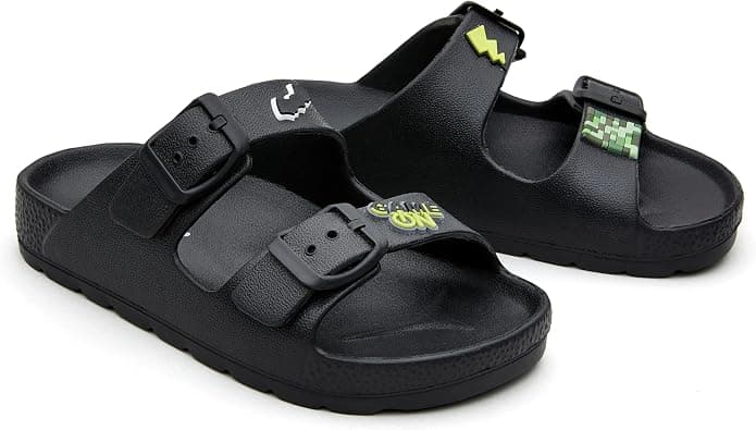 EasyStar Boys and Girls Adjustable Strap EVA Slipper Sandal - Best Deal Finder