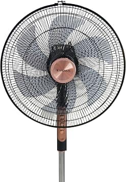 Venus Japan 18 Inch Pedestal Stand Fan, Black and Copper, 6 Blades, Adjustable Height, Oscillating, 4 Speed Settings, VSF18B (18 inch) on Amazon.ae - Price Tracker