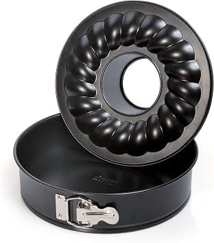 ORIGINAL KAISER WMF "Classic" 2-Base Springform Pan, Black, 26 cm on Amazon.ae - Price Tracker