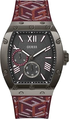 G-Cube Red Leather Multifunction Watch - Amazon.ae Price Tracker