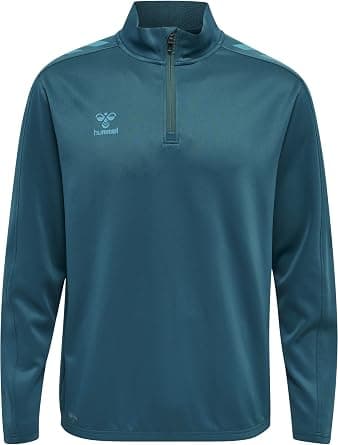 hummel Unisex Hmlcore Xk Half Zip Poly Sweat Sweatshirt - متتبع أسعار Amazon.sa