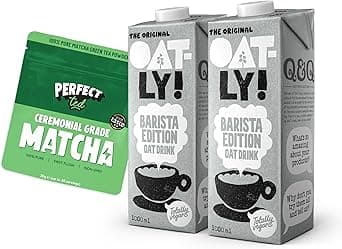 PerfectTed Organic Matcha Powder 30g Bundle + Oatly! The Original Barista Edition Oat Drink 1Lx2 on Amazon.ae - Price Tracker