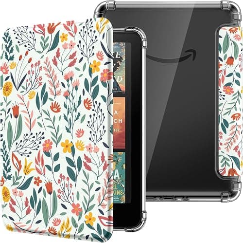 MoKo Case for Kindle Paperwhite 12th Gen & Colorsoft 2024, Flowers on Amazon.ae - Price Tracker