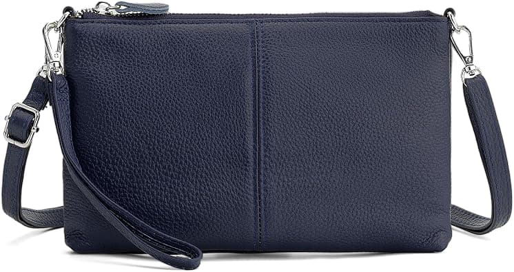 befen Small Crossbody Bag Genuine Leather Wallet Purse with Cell Phone Pocket for Women on Amazon.sa - Price Tracker