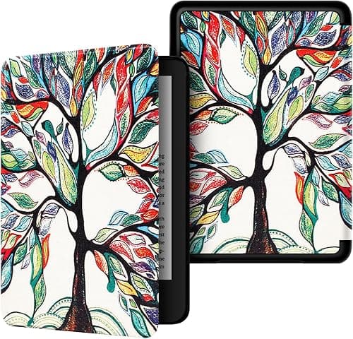 The Covers Fits 7" Kindle Paperwhite 12th Generation and Signed Edition-2024Release, and 7" Kindle Colorsoft Signed Edition, Painted pattern Waterproof Case, with Auto Sleep/Wake (11) on Amazon.ae - Price Tracker