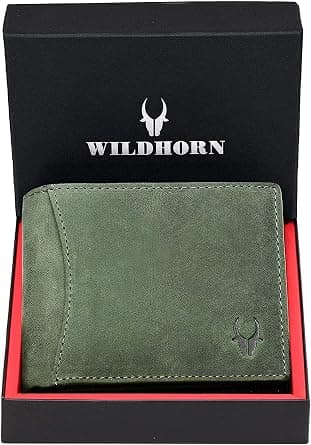 Wildhorn Leather Hand-Crafted Wallet for Men على Amazon.ae - متتبع الأسعار