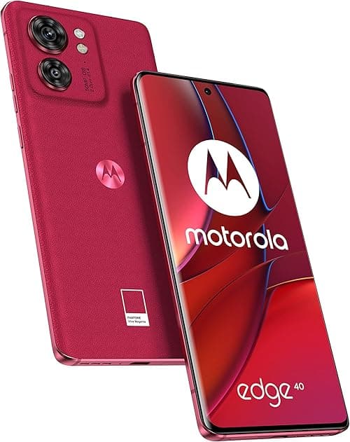 motorola Edge 40 Dual-SIM 256GB ROM + 8GB RAM (Only GSM | No CDMA) Factory Unlocked 5G Smartphone (Viva Magenta) - International Version on Amazon.ae - Price Tracker