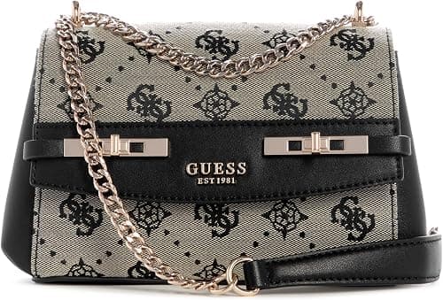 GUESS womens Melinda Logo Mini Convertible Crossbody Flap Crossbody on Amazon.ae - Price Tracker