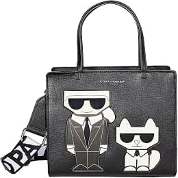 KARL LAGERFELD womens Maybelle Satchel Handbag Satchel Bag - Best Deal Finder