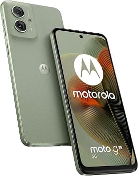 Motorola Moto G55 Dual-SIM 256GB ROM + 8GB RAM (GSM Only | No CDMA) Factory Unlocked 5G Smartphone (Smoky Green) - International Version on Amazon.ae - Price Tracker
