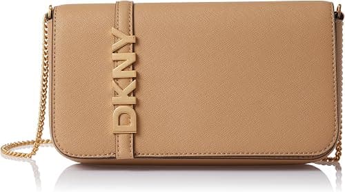 DKNY Womens Avril Small Flap Crossbody With Chain Handbags (pack of 1) on Amazon - Best Deal Finder