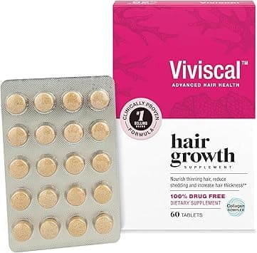 Viviscal Hair growth supplement for women, 60 Count, 1 Month Supply - Amazon.ae Price Tracker