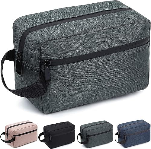 Travel Toiletry Bag for Women and Men, Shaving Bag for Toiletries Accessories, Foldable Storage Bags with Handle for Cosmetics Brushes Tools on Amazon - Best Deal Finder