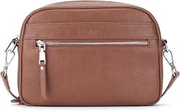 befen Genuine Leather Crossbody Bags for Women Small Camera Purses with Built in RFID Wallet Woman Shoulder Bag Handbags - Best Deal Finder