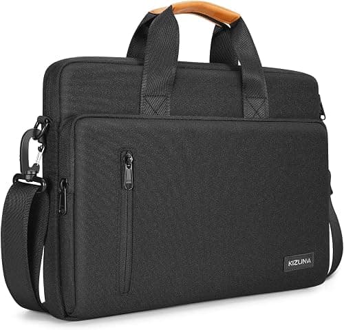 KIZUNA 14 Inch Laptop Bag Notebook Bag Laptop Sleeve Case for Lenovo Flex 14/14 Inch HP EliteBook 840 G5/15 Surface Laptop 3/Dell Latitude Shoulder Bag Black على Amazon.ae - متتبع الأسعار