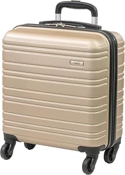A2B Luggage Hardside Suitcases with Wheels - Hard Shell Luggage Quality Tested Wheels & Handles, Champagne, XS, Suitcase on Amazon - Best Deal Finder