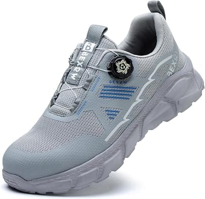 Safety Shoes Steel Toe Lightweight Work Sneakers for Men and Women Kevlar Midsole Slip Resistant Industrial Footwear on Amazon.ae - Price Tracker