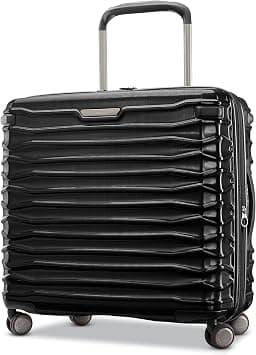 Samsonite Stryde 2 Hardside Expandable Luggage with Spinners, Stealth Black, M Glider - Best Deal Finder