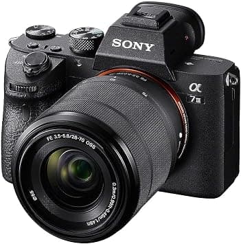Sony Alpha A7 Iii Full-Frame Professional Camera 35Mm Sensor With Sel2870 Interchangeable Lens, 24.2 Megapixels - Black (Ilce-7M3K) on Amazon.ae - Price Tracker