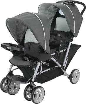 Graco DuoGlider Double Stroller | Lightweight Double Stroller with Tandem Seating, Glacier on Amazon.ae - Price Tracker