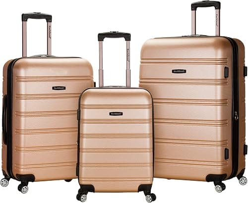 Rockland Melbourne Hardside Expandable Spinner Wheel Luggage على Amazon.ae - متتبع الأسعار