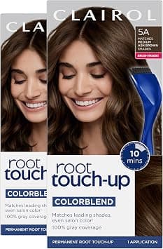Clairol Permanent Root Touch-Up, 5A Medium Ash Brown Hair Color, 2 Count على Amazon.ae - متتبع الأسعار