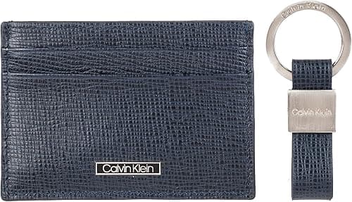 Calvin Klein Men's Card Case with Perforated Logo Wallet on Amazon.ae - Price Tracker