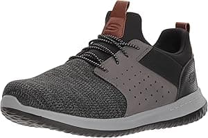 Skechers DELSON-CAMDEN Mens Sneaker - Amazon.ae Price Tracker