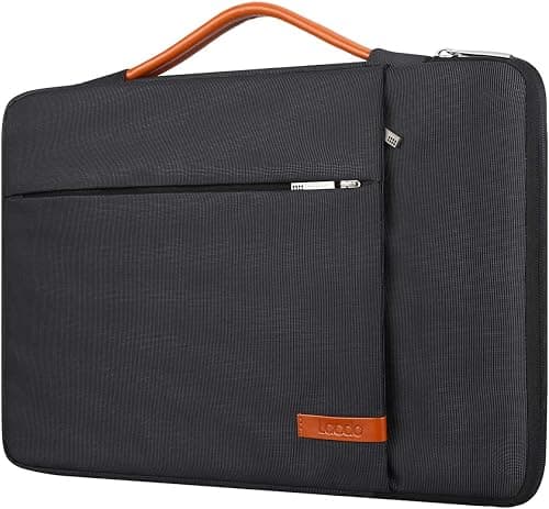 Lacdo 360° Protective Laptop Sleeve Case for 13 inch MacBook Air M5 A3449 (2026), M4 A3240 2025, M3 A3113 A2681 A2337 | 13" MacBook Neo A18 Pro A3404 (2026) | iPad Air/Pro 13 M5 Computer Bag, Black on Amazon.ae - Price Tracker